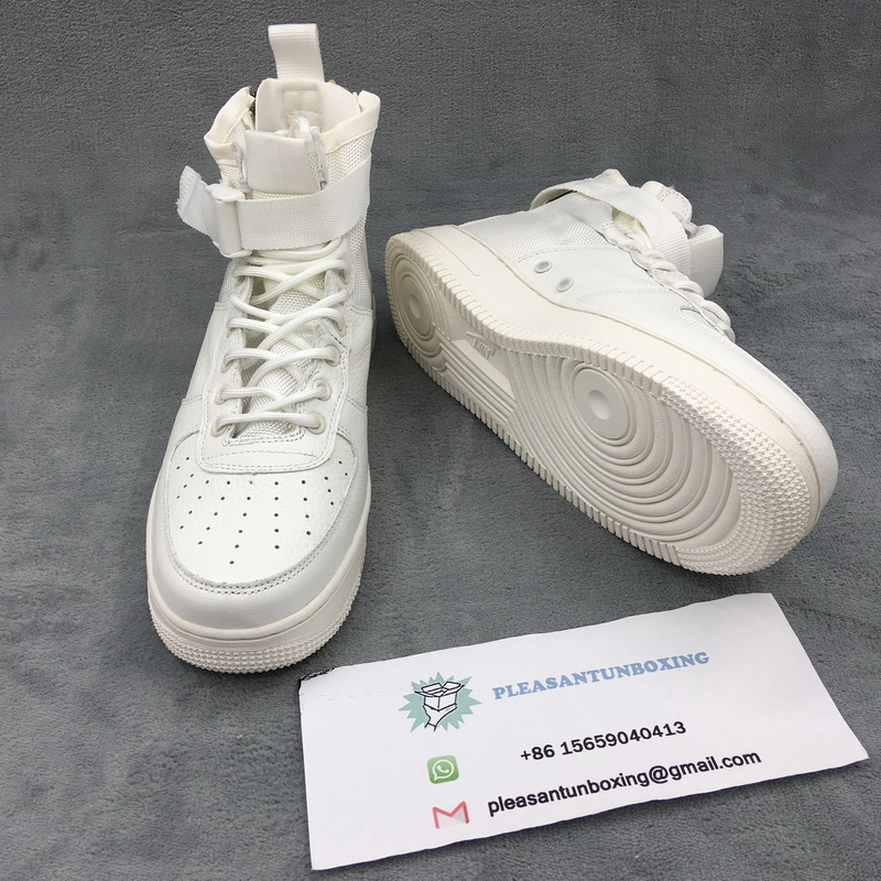 Authentic Nike Special Field Air Force 1 Mid “Triple White”